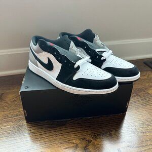 Nike Air Jordan 1 Low SE White Black Fire Red Men’s Size 13 NEW